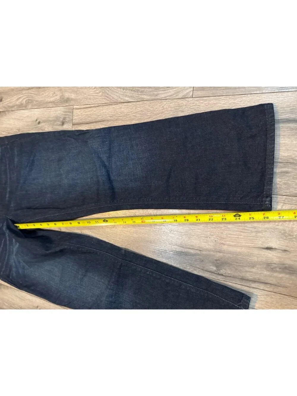 Gap 1969 Mens Classic Straight Fit Jeans Dark Wash Size 31 Regular Cotton Blend